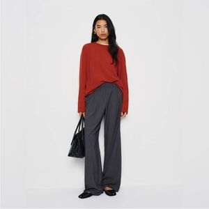 Reformation Red Sweater